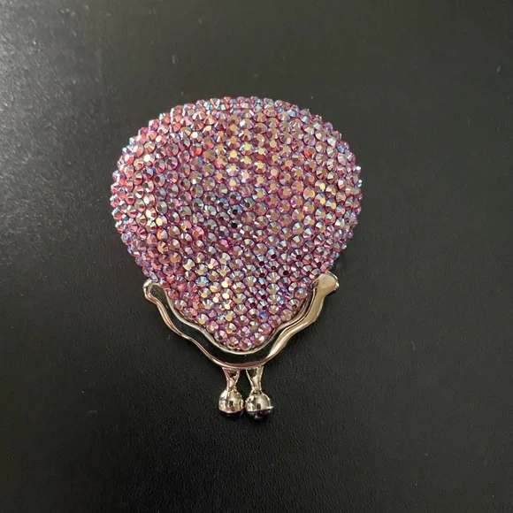 NEW Judith Lieber crystal pill box - NEW - Picture 3 of 5